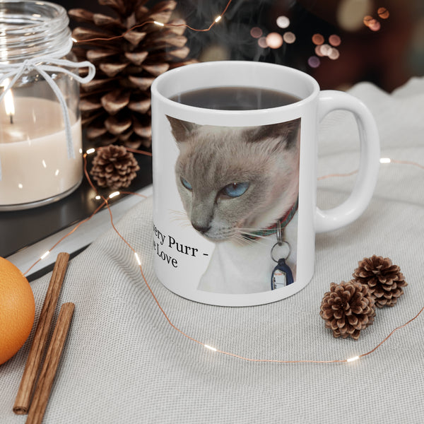 Elegance in Every Purr - Tonkinese Love Ceramic Coffee Cups, 11oz