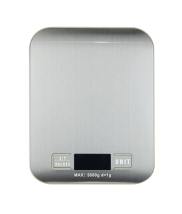 Slim Line 5kg Digital Scale - Silver