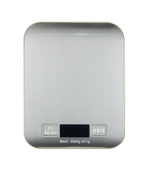 Slim Line 5kg Digital Scale - Silver