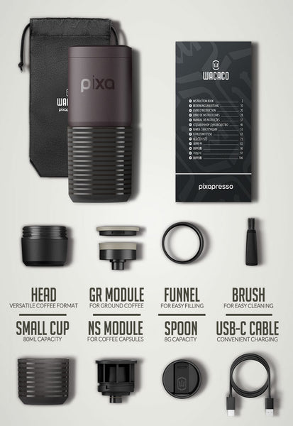 Introducing the Next Generation of Portable Espresso - Pixapresso