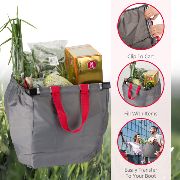 Reusable Shopping Grocery Bag (2-pack)