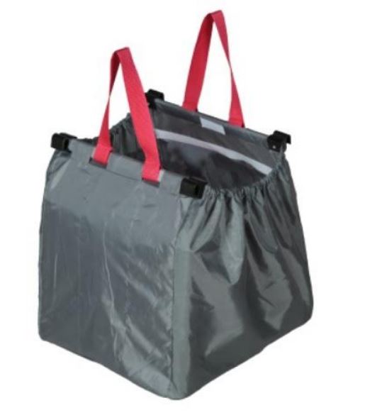 Reusable Shopping Grocery Bag with an insulated freezer bag