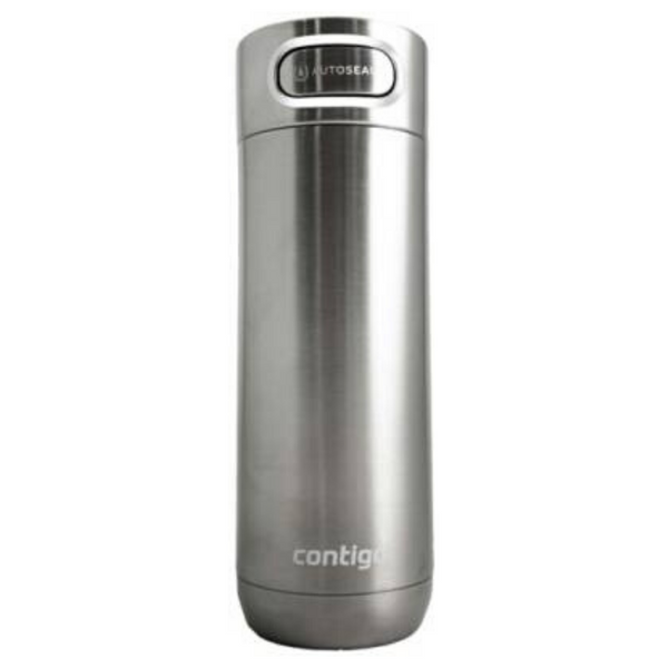 Luxe Autoseal Travel Mug Stainless Steel 473mls