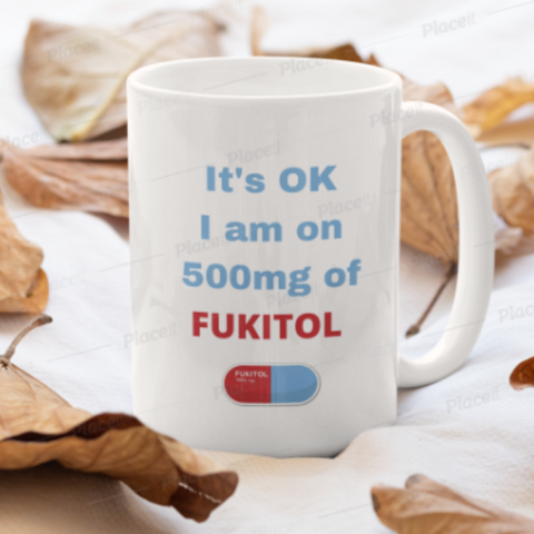 Funny Mug - Fukitol Ceramic Mug