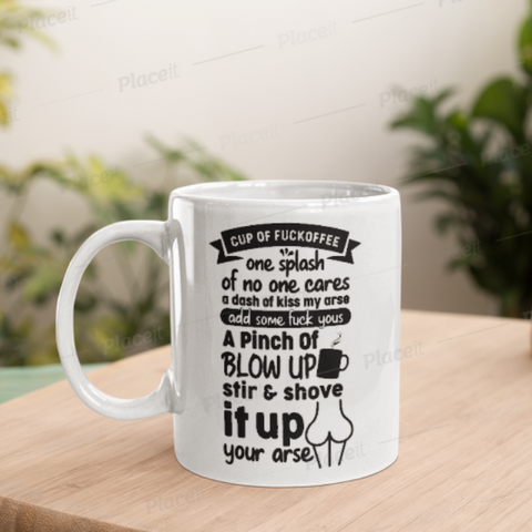 Funny Mug - Cup of Fuckoffee